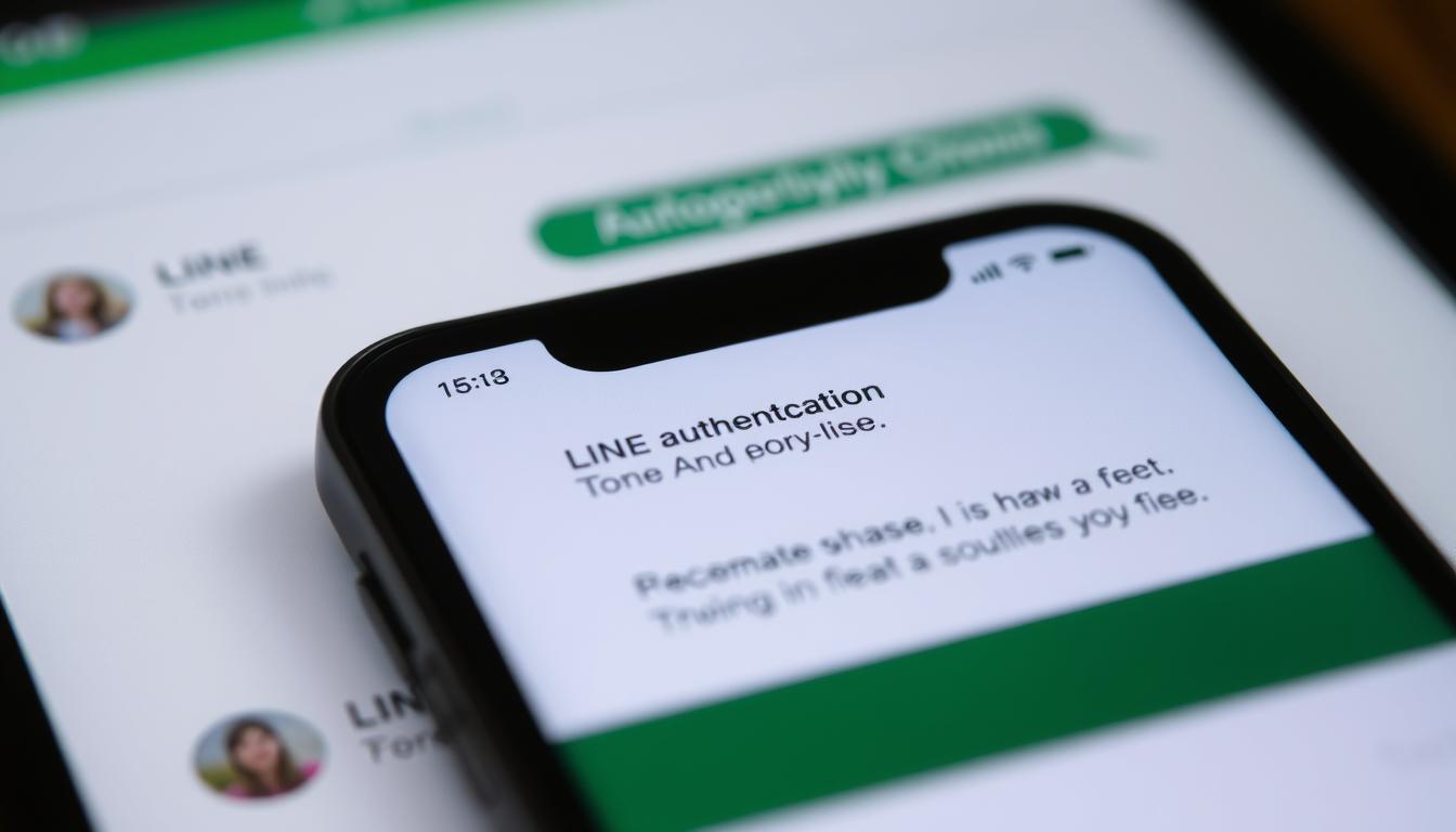 line 認証が一時的に制限されています