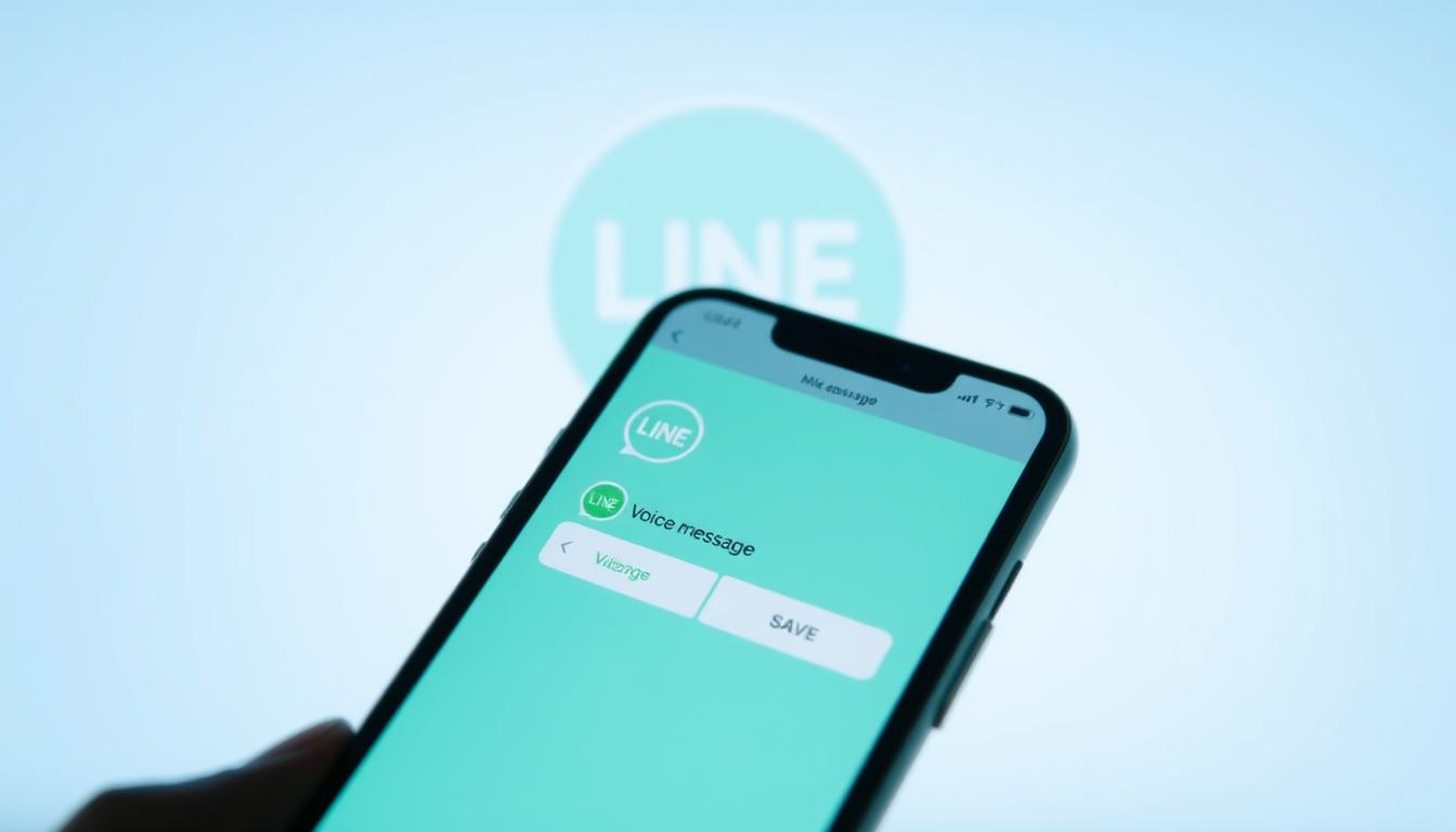 line ボイスメッセージ 保存できない