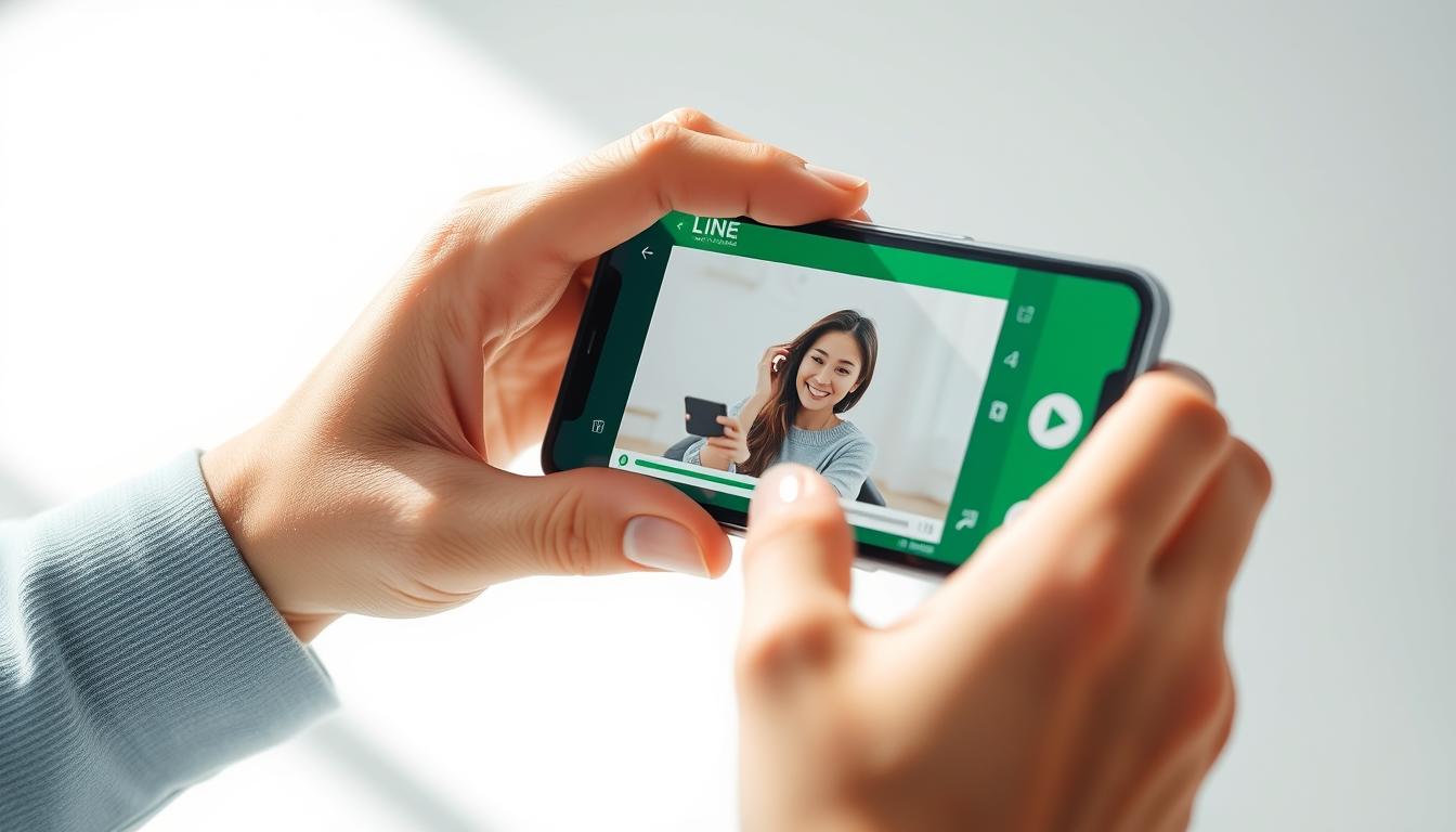line 五分以上の動画