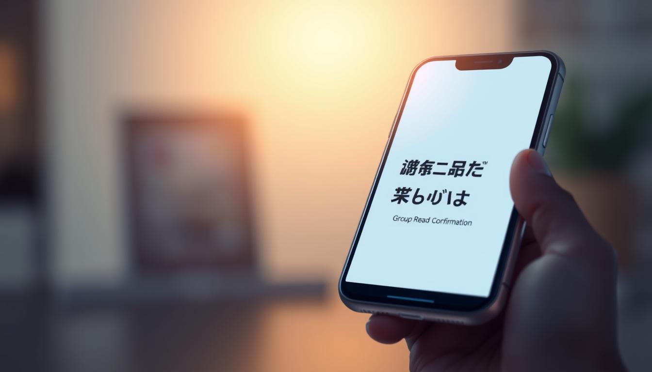line 誰が既読したかわかる方法