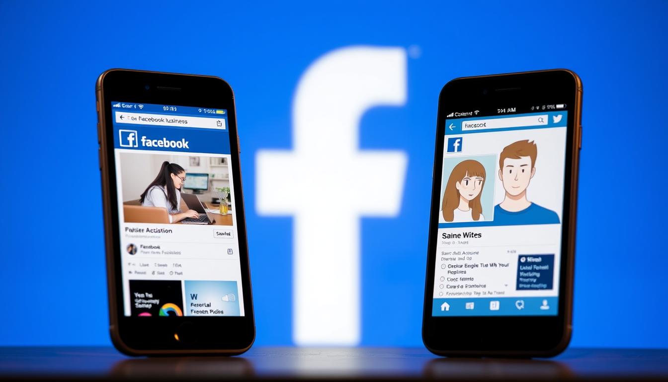 facebook ビジネスアカウント 個人アカウント 紐付け