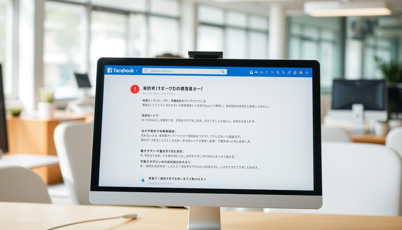 facebook 送信できませんでした