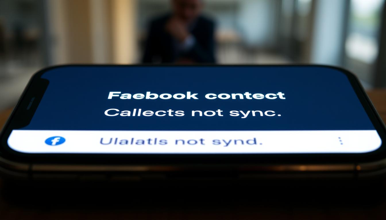 facebook 連絡先 同期しない