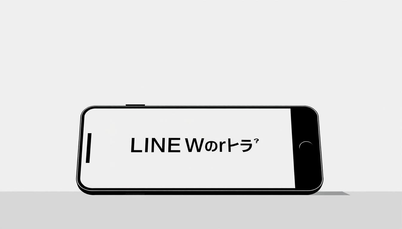 line works アップデートできない