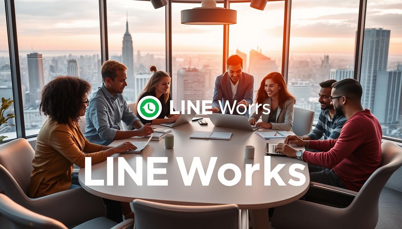 line works グループ作成