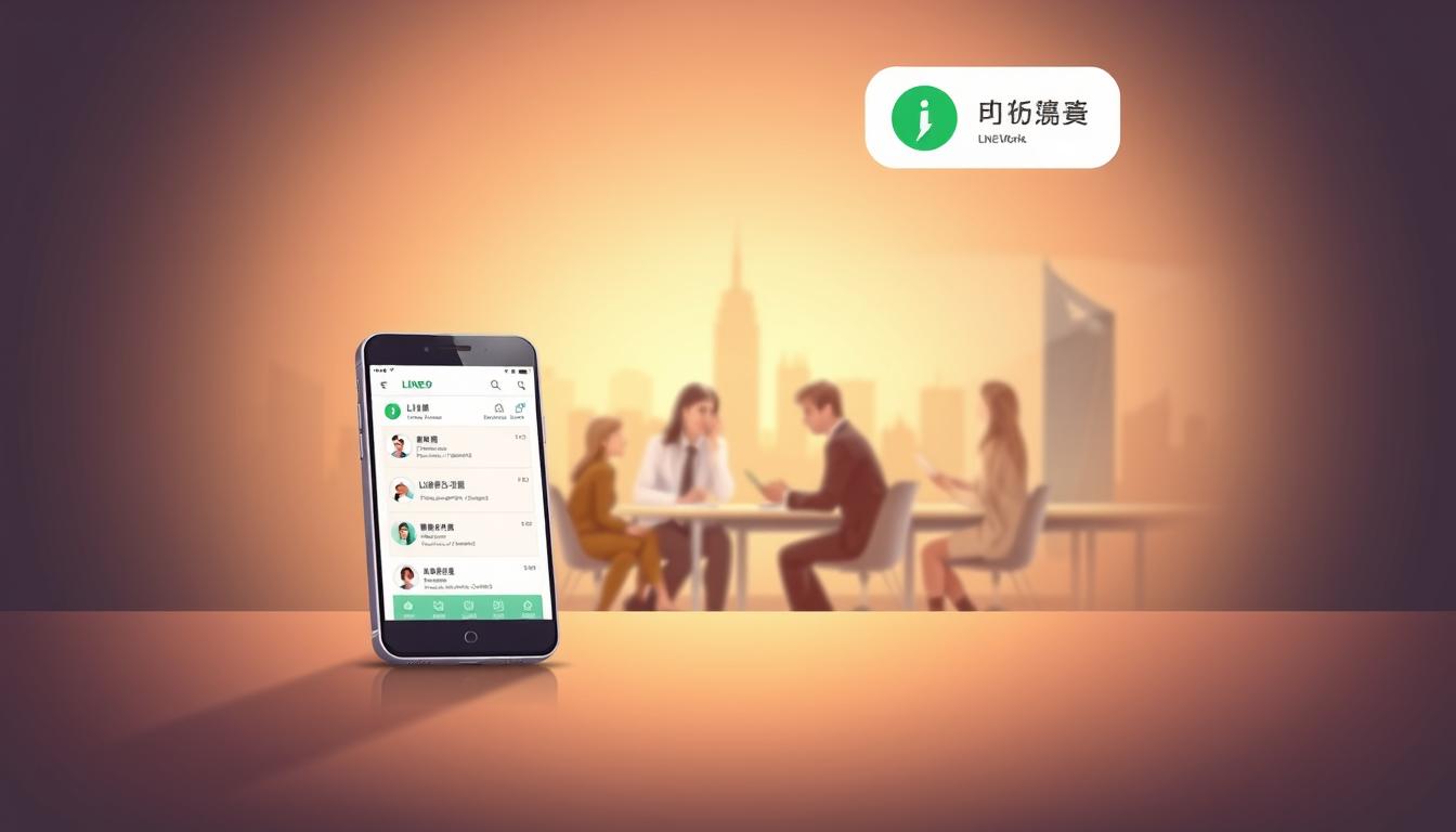 line works 予約送信