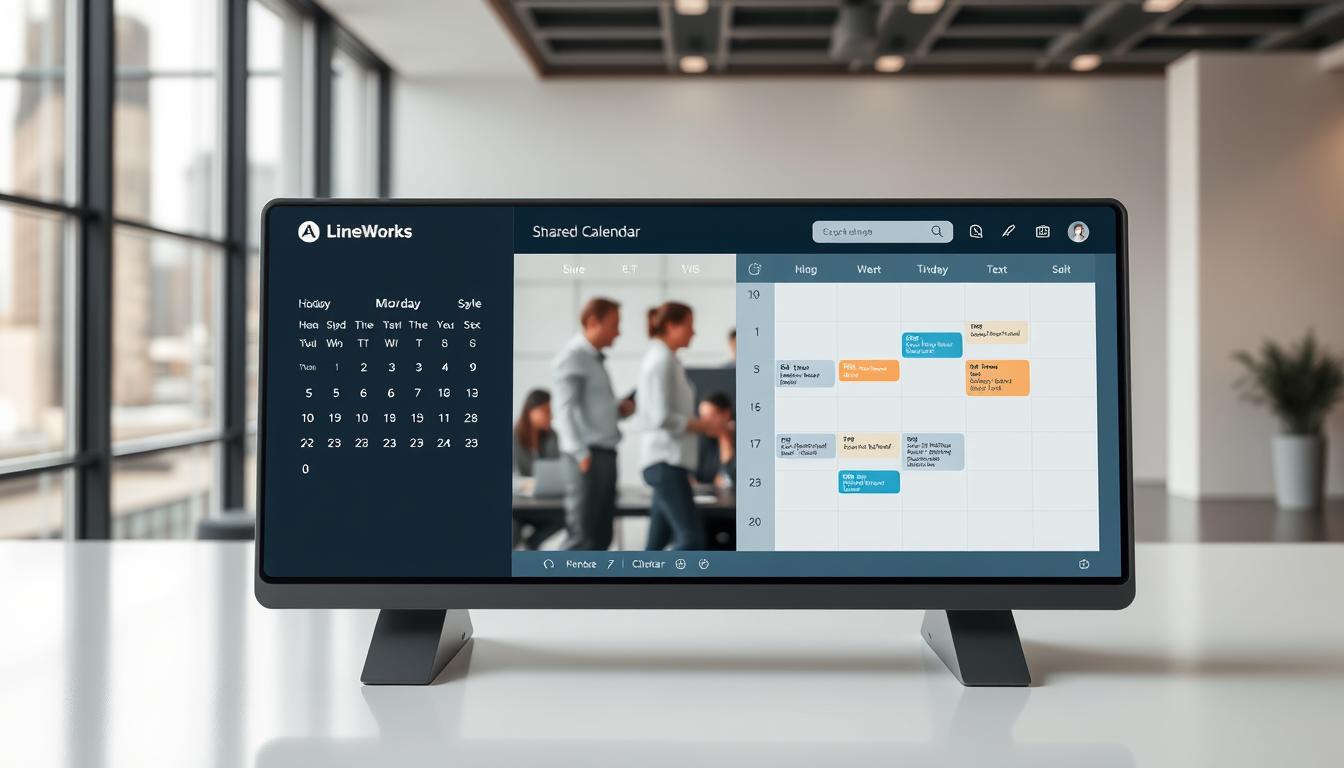 ライン ワークス カレンダー共有