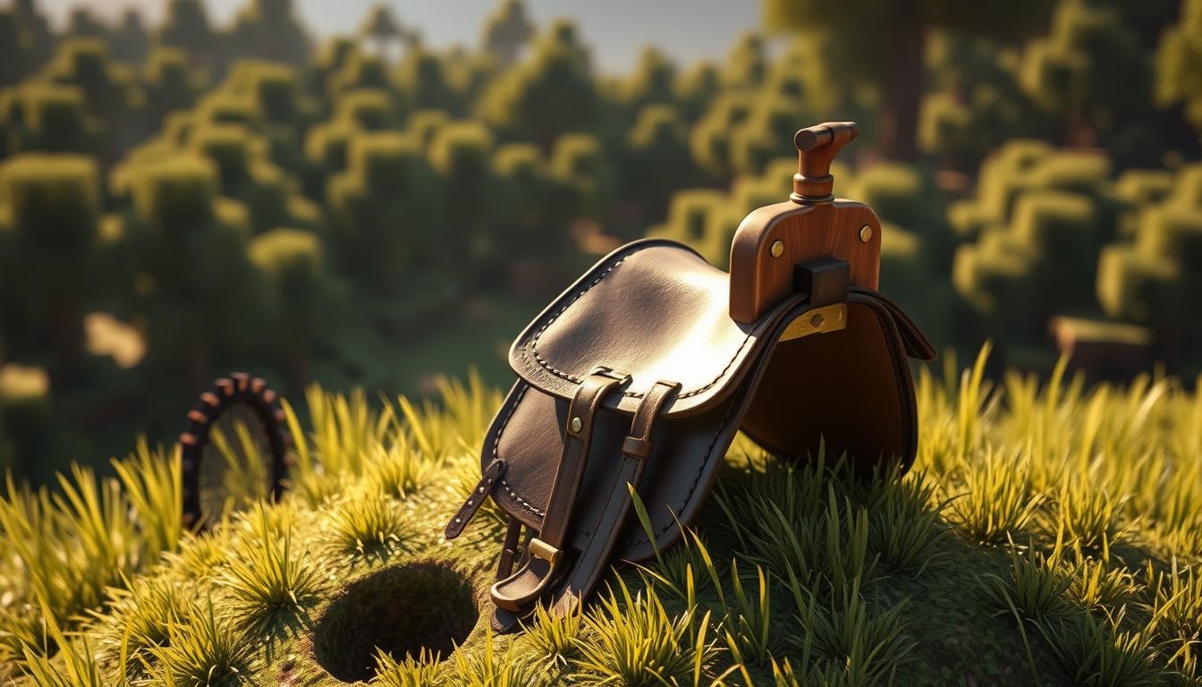 マイクラ サドル 作り方