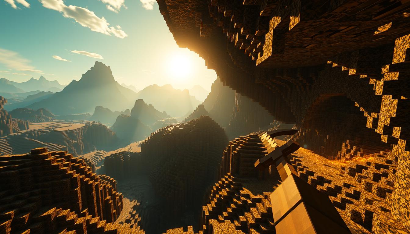 マイクラ 金 高さ