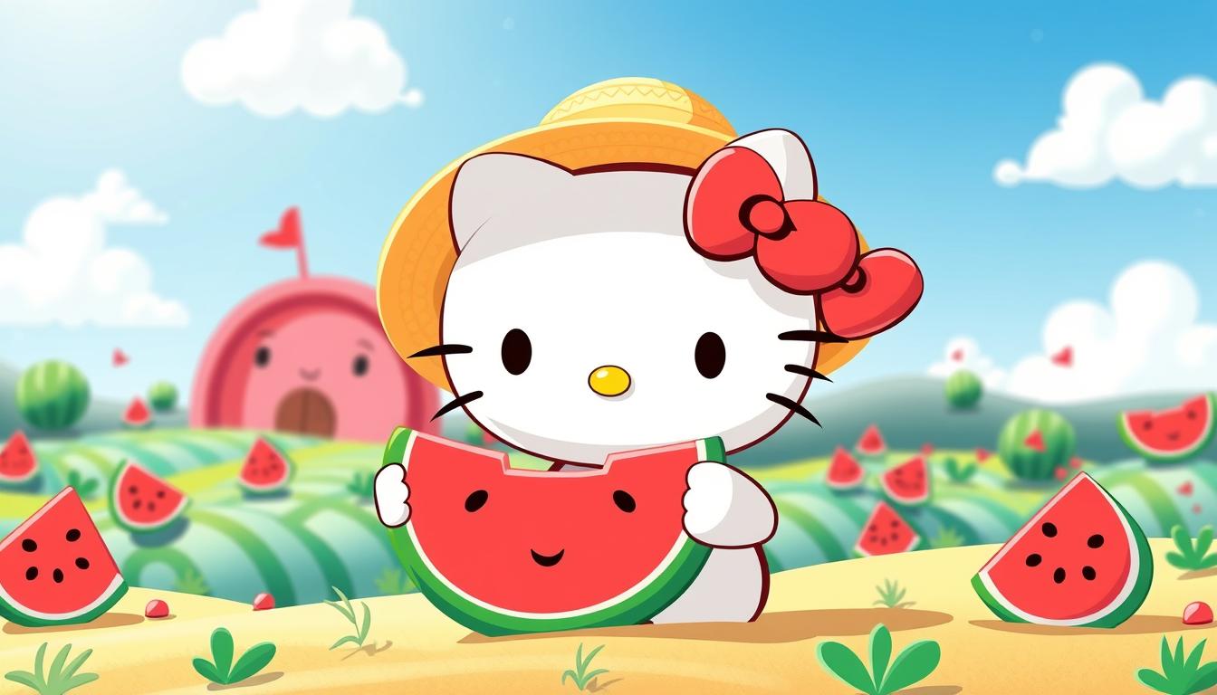 ハローキティ スイカゲーム qrコード