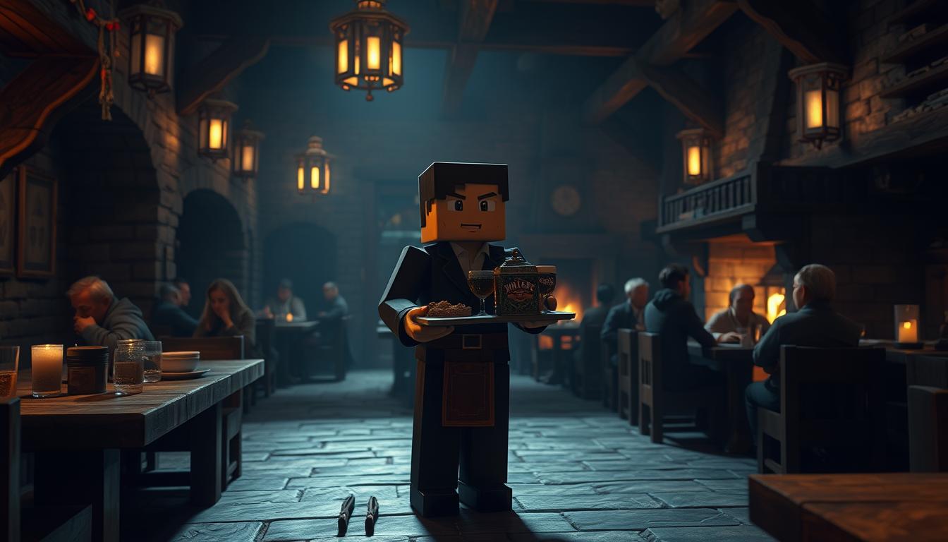 マイクラ ウェイター