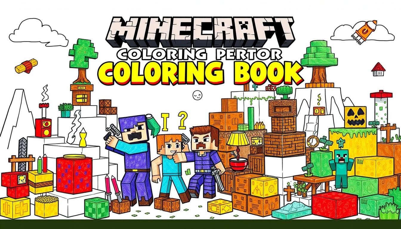 マイクラ 塗り絵 公式