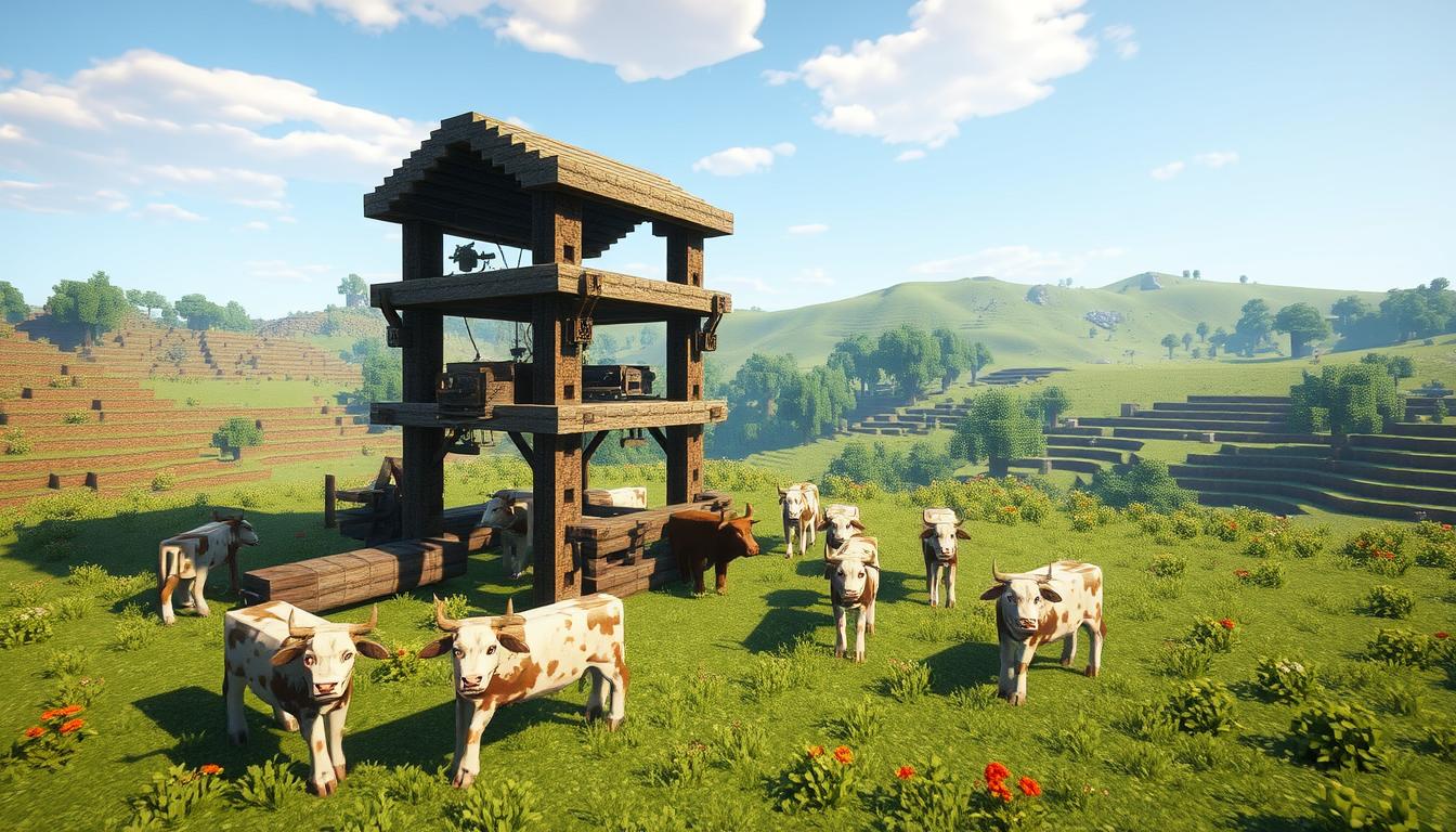マイクラ 牛 自動餌やり