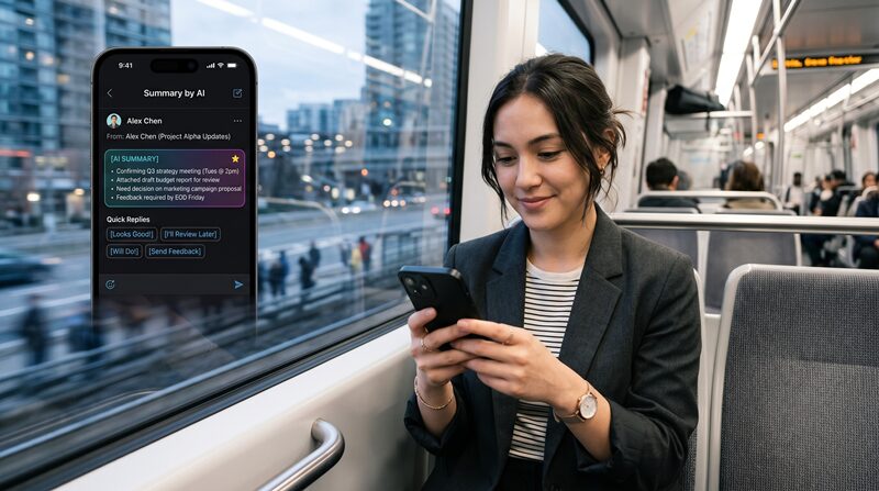 移動時間を完全自動化！Gmail×Gemini連携でスマホのメール悩みをゼロにする方法